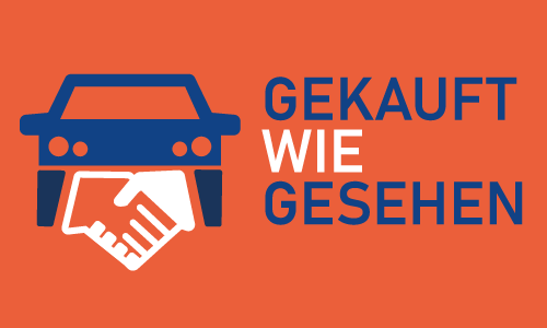 Gekauft wie gesehen (Logo)